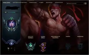 CONTA PLATINA 2 COM TODOS OS CHAMPS E 97 SKINS CRIADA S3