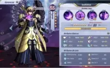 Conta global Saint Seiya Awakening Top 3 inter servidor