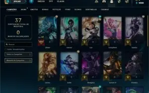 Conta Platina 3 com 26 Champs e 3 Skins