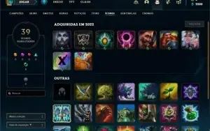 Conta Platina 3 com 26 Champs e 3 Skins