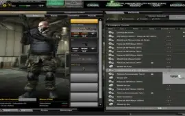 Conta CA Major 1, Possui Level Up!, 10 Armas WGB Permanentes