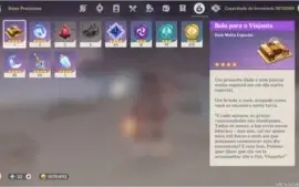 Conta Genshin Impact AR 46 Hutao / Kokomi / Albedo +++