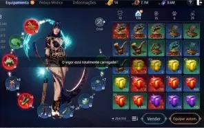 Mir4- Conta Nível 85, 120k de Poder, 3 Itens épicos - SA23