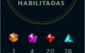 Conta Diamond 1 SoloQ Diamond 3 Flex 158 skins