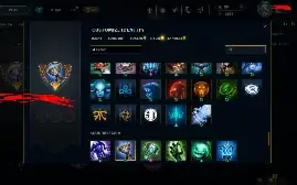 Conta antiga season 1 com skins muito raras e elo alto