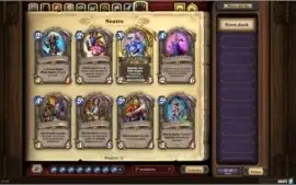 Conta de Hearthstone com todos  os "Heróis Dourados".