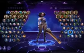 Conta de Hearthstone com todos  os "Heróis Dourados".