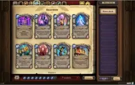 Conta de Hearthstone com todos  os "Heróis Dourados".