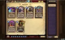 Conta de Hearthstone com todos  os "Heróis Dourados".