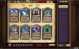 Conta de Hearthstone com todos  os "Heróis Dourados".