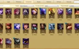 CONTA LEAGUE OF LEGENDS BR- 6 SKINS - 24 CHAMPS - UNRANKED