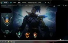 Conta LOL - Platina 2 - 119 Campeões - Level  - 227