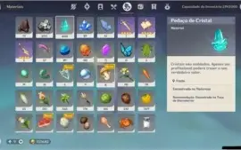 Conta AR 52 com 8 personagens 5* + Arma 5*+ arma do passe 4*