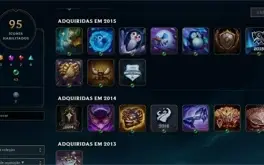 Conta  de lol lvl 84 - 2 Skins vitoriosas League of Legends