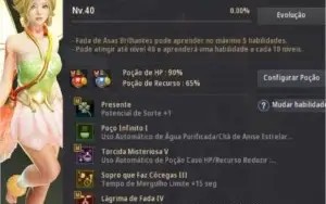 Conta Bdo Sorc 62/ OGRO PEN/ Armadura e armas boss/ VELL