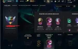Conta LoL, 386 Skins, 161 Champs, Unranked FULL ACESSO