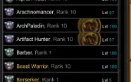 Conta aqw com donated e member com varios rares