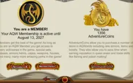 Conta aqw com donated e member com varios rares