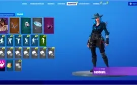 Conta Fortnite S4 - S8 18 skins lendárias/27 skins épicas
