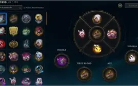 conta lol level 207