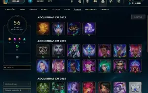 Conta de League of Legends - Mestre