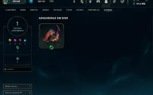 Conta de League of Legends - Mestre