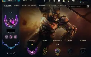 Conta de League of Legends - Mestre