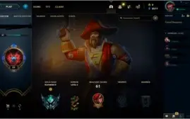 CONTA LOL PLATINA 4/ 3 SKINS/ 36 CHAMPS/ KAT BATTLE QUEEN