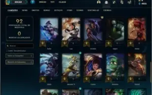 Conta diamante 4 sem email verificado com 11 skins, 42 champ