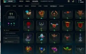 691 skins, todos os champ, 20 paginas de runa