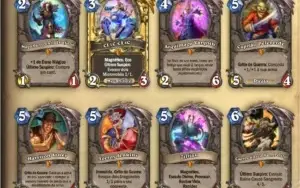 Conta hearthstone com várias cartas, muito barato!