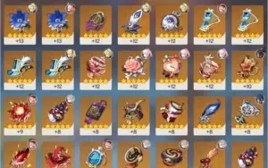 Conta Genshin Impact - AR55- 5 personagens 5 estrelas