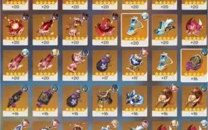 Conta Genshin Impact - AR55- 5 personagens 5 estrelas