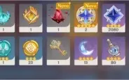 Conta Genshin Impact - AR55- 5 personagens 5 estrelas