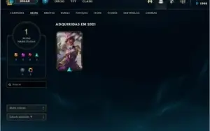 Conta Diamante 2 de League of Legends