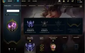 Conta Diamante 2 de League of Legends