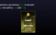 Conta PRIME Counter-Strike Level 20 na GC & Lvl 8 na FACEIT