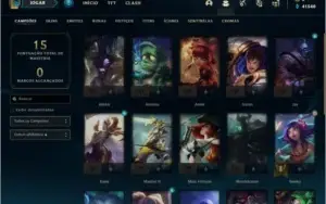 CONTA LOL MESTRE S11