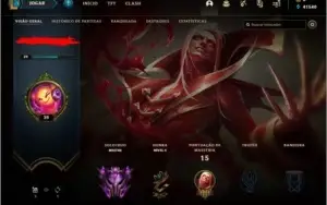 CONTA LOL MESTRE S11