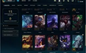 CONTA LOL MESTRE S11