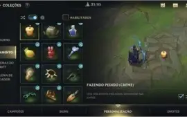 MAIN MID: ESMERALDA IV + 12 SKINS + PASSE WILD + 46 CAMPEÕES