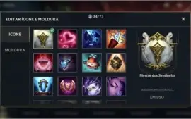 MAIN MID: ESMERALDA IV + 12 SKINS + PASSE WILD + 46 CAMPEÕES
