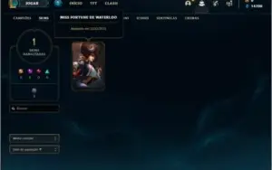 Conta bronze 1 com 1 Skin e 23 Champs