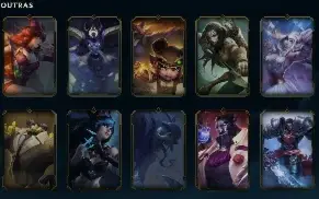 Conta League of Legends Full Acesso - 119 Champs e 50 Skins