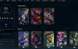 Conta League of Legends Full Acesso - 119 Champs e 50 Skins