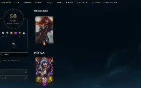 Conta League of Legends Full Acesso - 119 Champs e 50 Skins