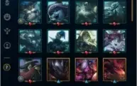 CONTA LOL D4 151 SKINS
