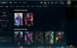 CONTA LOL SEM ELO - OURO 1 ULTIMA SEASON MMR ALTO