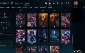 CONTA LOL SEM ELO - OURO 1 ULTIMA SEASON MMR ALTO