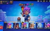 Conta de Brawl Stars com skins de natal